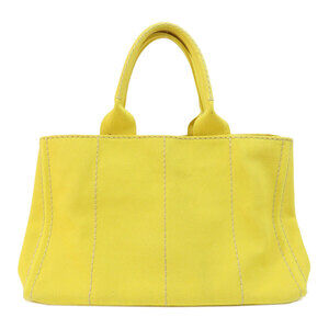 Prada Bag Canvas Tote Canapa Hand 2way